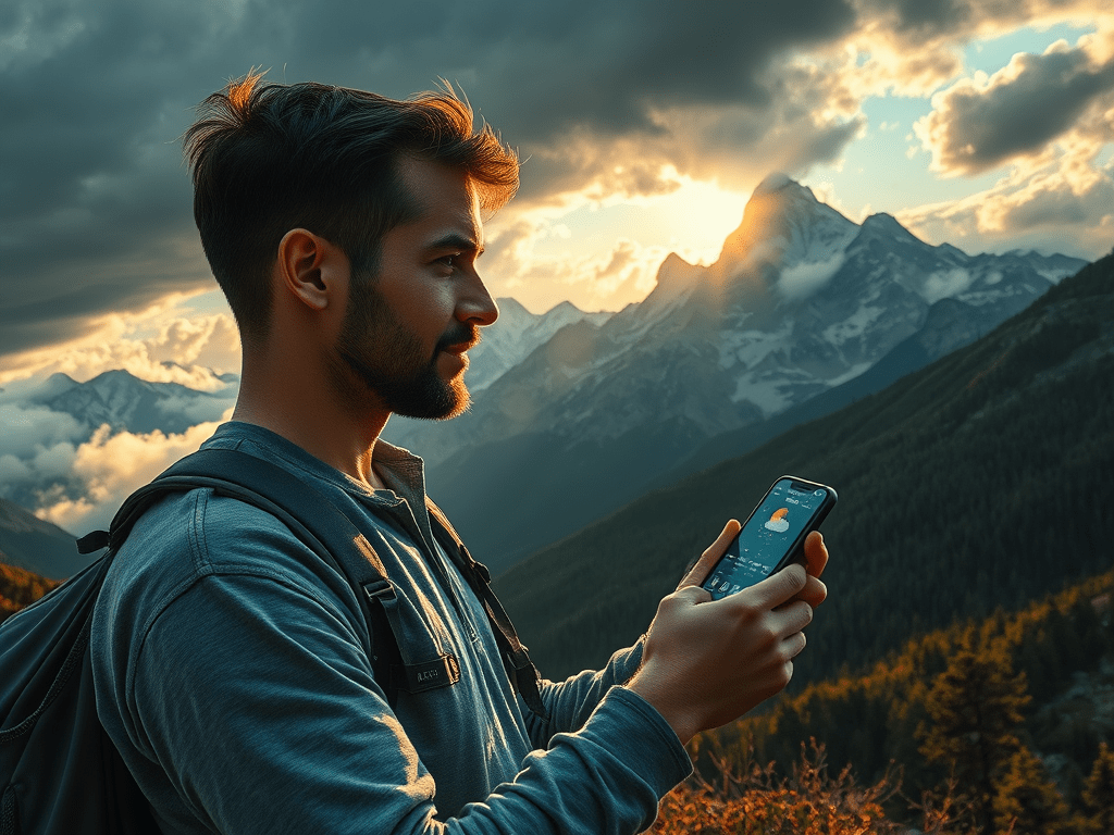 Cómo Elegir la Mejor App Meteorológica para&nbsp;Senderismo