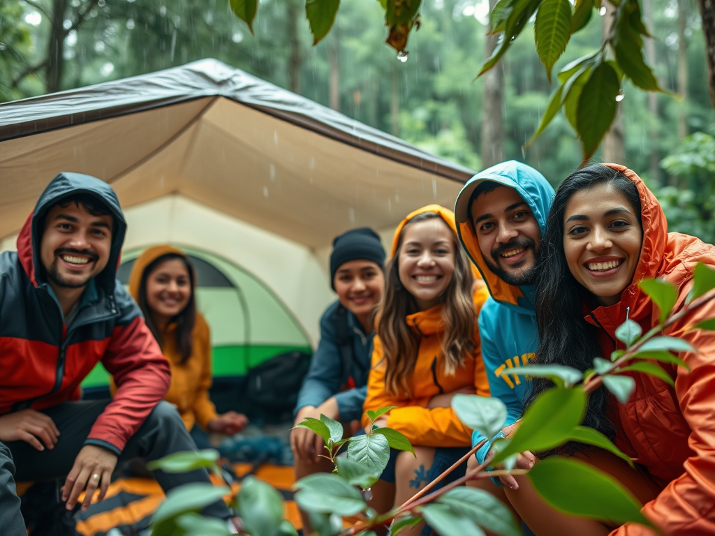 La Lluvia en tu Campamento: ¡Prepárate para el Aguacero y Sigue&nbsp;Disfrutando!